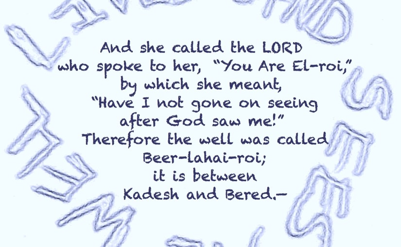 The Well of Sight, Seeing,&nbsp;Seen